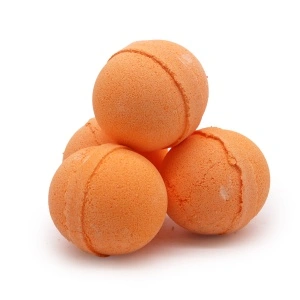 Bombă Spumantă de baie Lemongrass și Mandarină