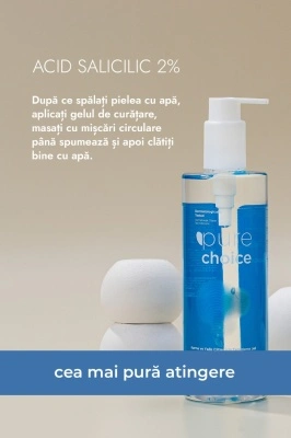 Gel de curățare facială pentru ten mixt si gras 200ml - Img 3