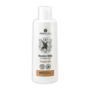 Gel de duș cu lapte de măgăriță și argan