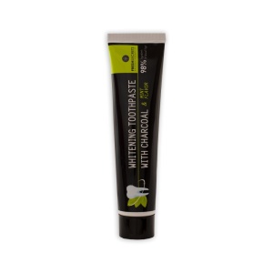 Pastă de dinți pentru albire cu cărbune 98% naturală