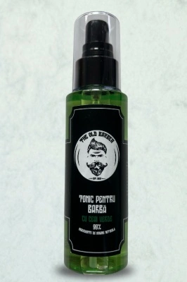 Tonic pentru barbă cu ceai verde - 99% natural - Img 3