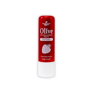 Balsam de buze cu ulei de măsline și aromă de căpșuni