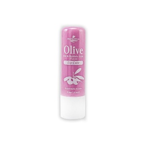 Balsam de buze cu ulei de măsline și aromă de gumă de mestecat
