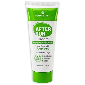 Cremă intens hidratantă după soare cu aloe vera