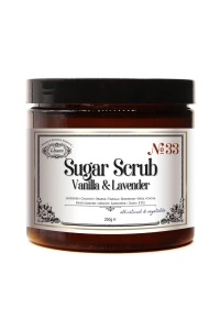 Exfoliant cu granule de zahăr cu vanilie si lavandă