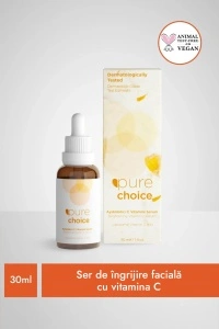 Ser de îngrijire facială cu vitamina C