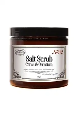 Scrub corporal cu sare de mare, citrice si geranium