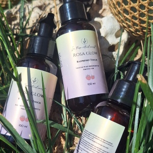 Rosa Glow ulei de plajă bronzant și protector – 100% natural - Img 2