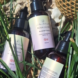 Rosa Glow ulei de plajă bronzant și protector – 100% natural - Img 2