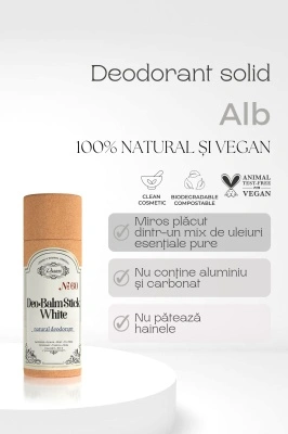 Deodorant solid 100% natural White - Img 2