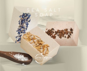 Săpun cu sare de mare și rose geranium - Img 2