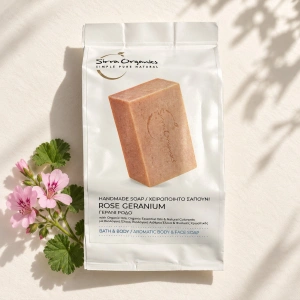 Săpun handmande cu rose geranium