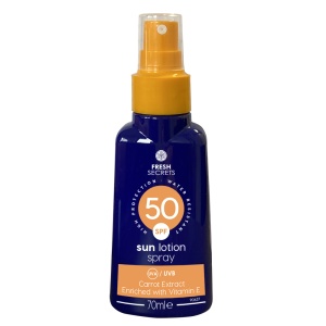 Spray loțiune de protecție solară UVA/UVB SPF 50