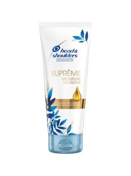 Balsam Head &amp; Shoulders Supreme Moisture 220 ml cu ulei de Argan si Cocos - Img 1