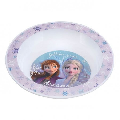 Bol din plastic model Frozen, diametru 16 cm - Img 2