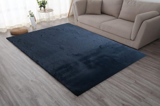 Covor shaggy soft blanita 160x230 Navy - Img 1