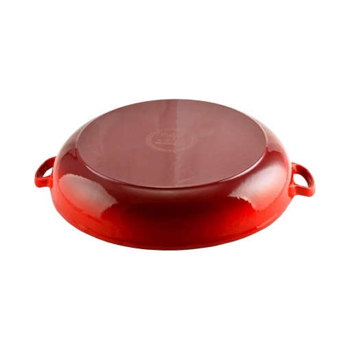 Cratita din fonta emailata cu capac, 40×8 cm, 5 L - Img 4
