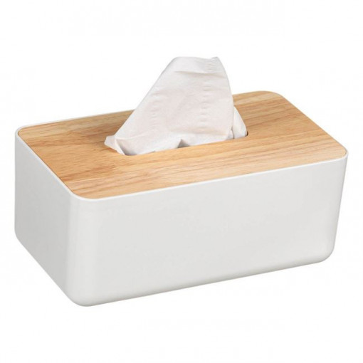 Cutie pentru servetele cu capac din lemn, 23x13x10 cm - Img 1