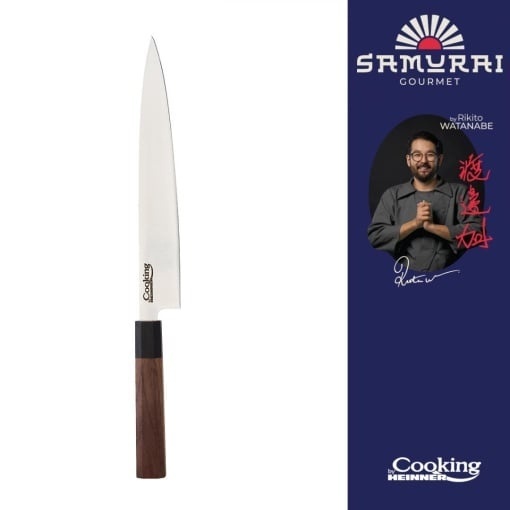 Cutit sujihiki profesional, lungime lama 24 cm, by Chef Rikito Watanabe