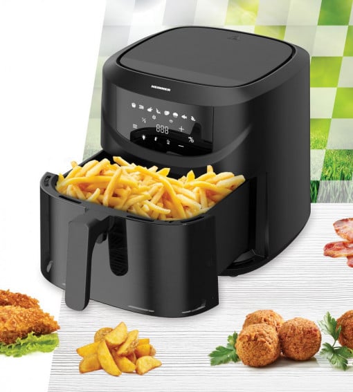 Friteuza cu aer cald Heinner Spacefry HAF-B8BK2000, 2000 w, capacitate: 7.6l - Img 5