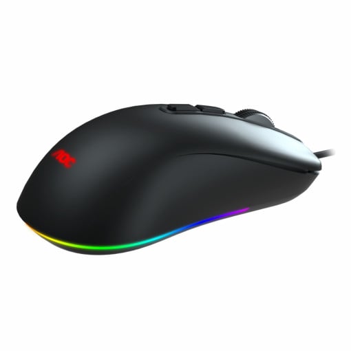 Mouse AOC GM300B, USB, 6200DPI, negru - Img 3