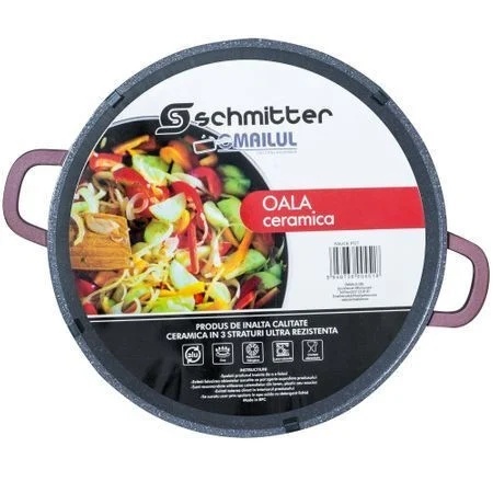 Oala ceramica Schmitter aluminiu turnat, diametru 44 cm, 25 L - Img 3