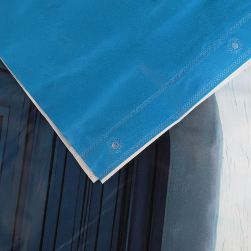 Perdea de dus din PEVA, dimensiune 180x180 cm, model Seaview - Img 3