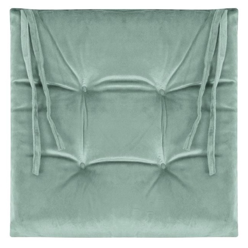 Perna velvet decorativa pentru scaun, dimensiune 38 x 38 cm, Verde Menta - Img 3