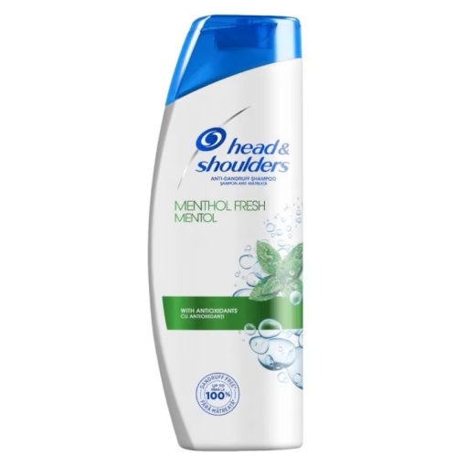 Sampon anti-matreata Head &amp; Shoulders Menthol Fresh pentru orice tip de par, 330 ml - Img 1