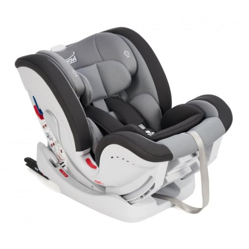 Scaun auto ISOFIX U-Grow UGHCS-06, 0-36 kg, Gri/Negru - Img 3