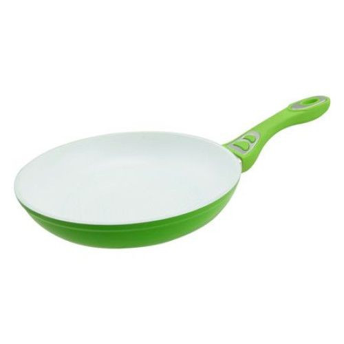 Tigaie din aluminiu cu acoperire ceramica, Ertone ERT-MN, 20 - 28 cm, Verde/Alb - Img 2