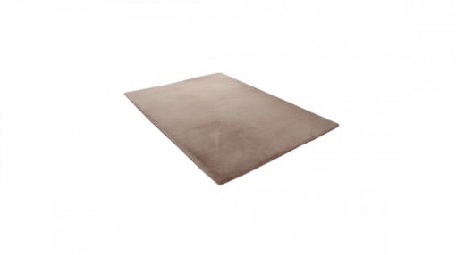 Covor shaggy soft blanita 50 x 90 cm, Maro, FRUG90-BRW - Img 3