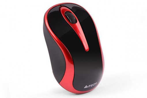 Mouse A4Tech wireless 1000DPI negru/rosu - Img 4