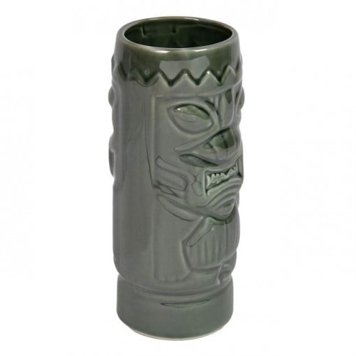 Pahar ceramic 450 ml, verde - Img 2