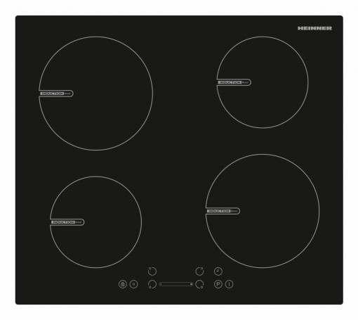 Plita incorporabila Heinner HBHI-V594BSC, Inductie, 4 zone de gatit, Boost 4 zone