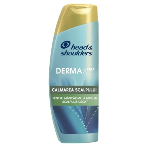 Sampon anti-matreata calmant Head &amp; Shoulders Derma X Pro pentru scalp uscat si cu mancarimi, 225 ml - Img 1