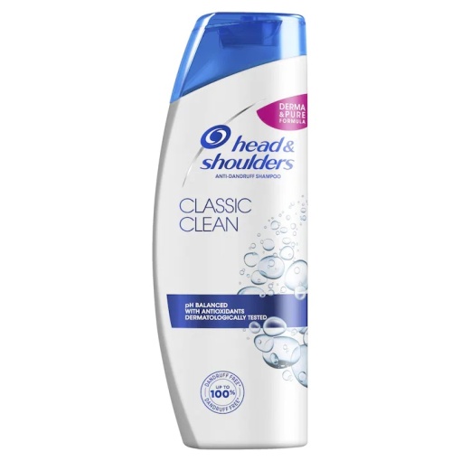 Sampon anti-matreata Head &amp; Shoulders Classic Clean pentru par normal,330 ml - Img 1