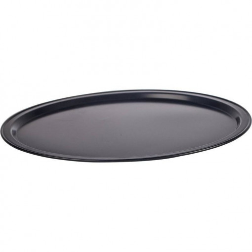 Tava pentru pizza, Vanora Home VN-SL-P1010, 26x1 cm, Negru