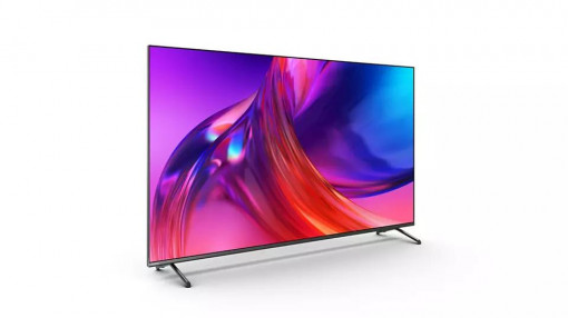 Televizor Philips AMBILIGHT tv LED 85PUS8818, 215 cm, Google TV, 4K Ultra HD, 100 Hz, Clasa F (Model 2023) - Img 2