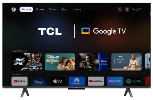 Televizor TCL QLED 43T7B, 108 cm, Smart Google TV, 4K Ultra HD, Clasa F - Img 8