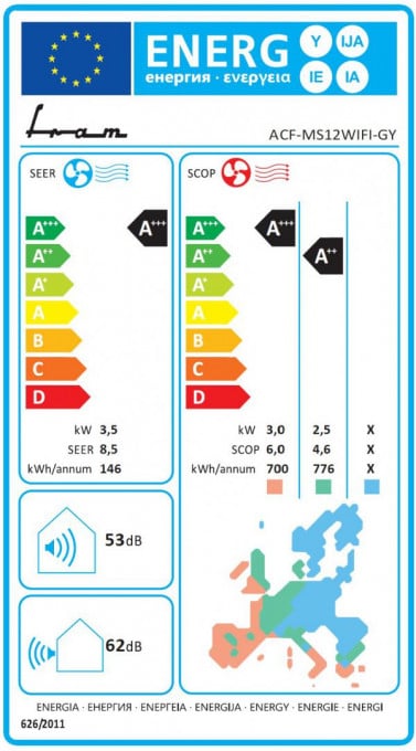 AER CONDITIONAT FRAM ACF-MS12WIFI-GY - Img 4