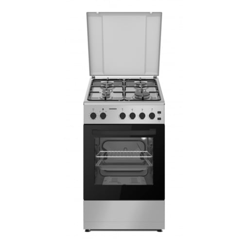 Aragaz HEINNER HFSC-V60LITGSL, Aprindere electrica, Grill, Timer