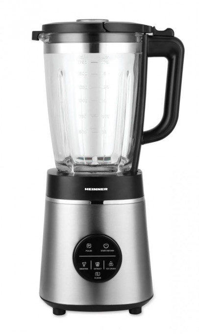 Blender de masa Heinner Bette Noir HBL-D1400SS, 1400W, carcasa Inox, Capacitate 1.75L - Img 2