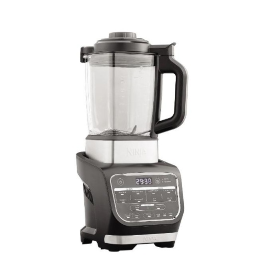 Blender &amp; Soup maker Ninja HB150EU, 1000W, 1.7L, 10 Programe cu tehnologia Auto IQ, Negru/ gri - Img 3