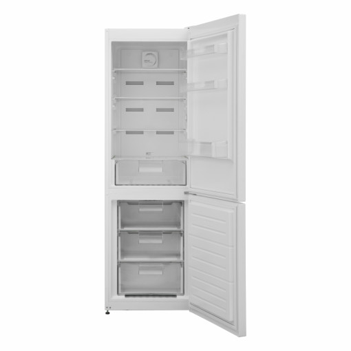 Combina frigorifica Heinner HCNF-V291E++, 294 l, No Frost Multicooling, Clasa E, Freezer Shield, Iluminare LED, functie ECO, H 186 cm, Alb - Img 2