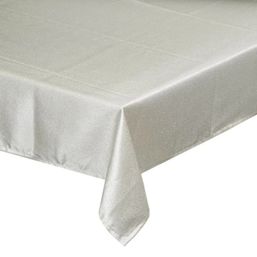 Fata de masa decorativa de Craciun, dimensiune 220x140 cm, Auriu