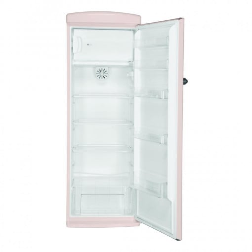 Frigider cu o usa Fram FSD-VRR315BGF+, 316 l, Ventilator, Lumina LED, Clasa F, H 176.9 cm, Crem - Img 2