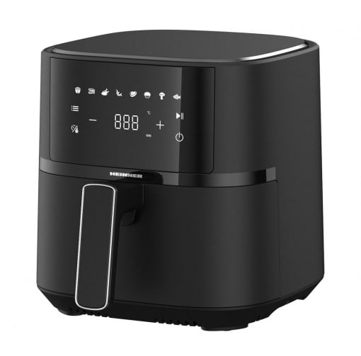 Friteuza aer cald Heinner HAF-B4BK1500, putere 1500 w, 8 programe, 4 l, Negru - Img 1