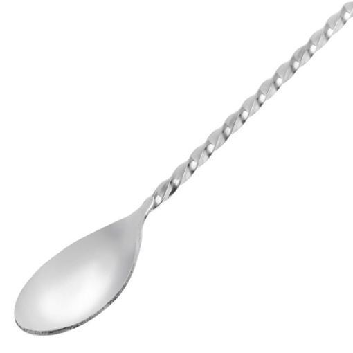 Lingurita din inox pentru Cocktail, 27.5 x 3 cm - Img 3