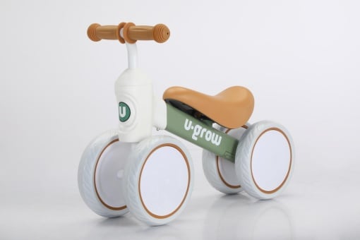 Mini bicicleta cu 4 roti U-Grow, verde - Img 1